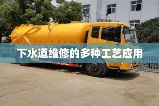杭州下水道維修的多種工藝應用