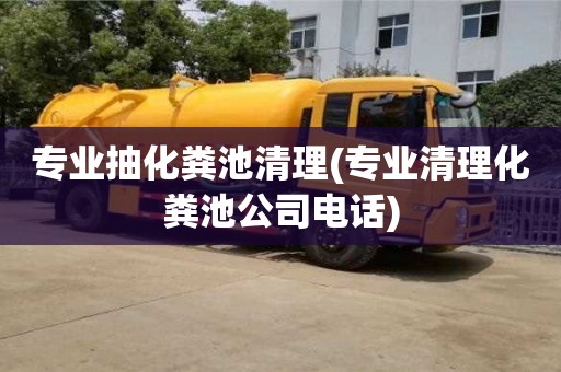 專業抽化糞池清理(專業清理化糞池公司電話)