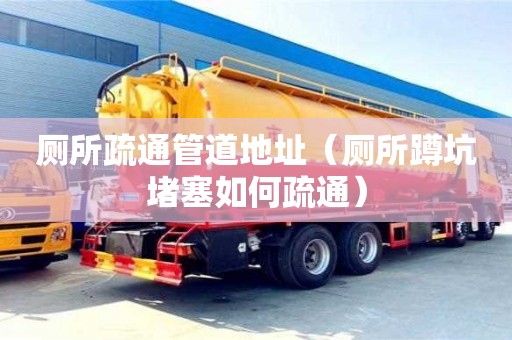 北京廁所疏通管道地址（廁所蹲坑堵塞如何疏通）