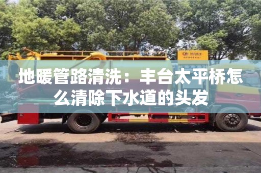 北京地暖管路清洗：豐臺太平橋怎么清除下水道的頭發