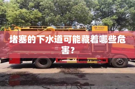 堵塞的下水道可能藏著哪些危害? 堵塞的下水道可能藏著哪些危害?