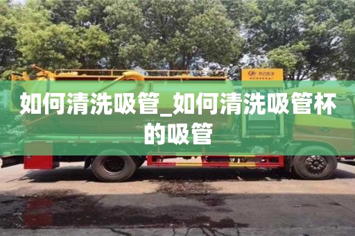 石家莊如何清洗吸管_如何清洗吸管杯的吸管