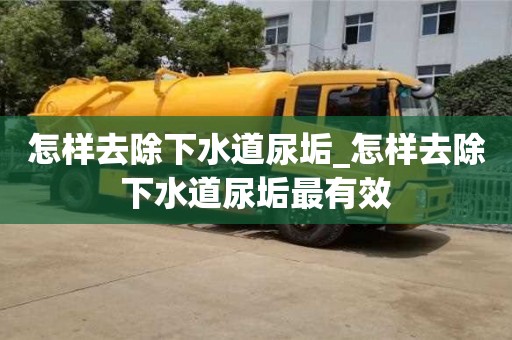 怎樣去除下水道尿垢_怎樣去除下水道尿垢最有效
