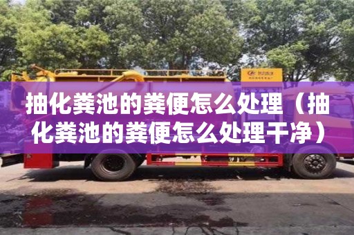 北京抽化糞池的糞便怎么處理（抽化糞池的糞便怎么處理干凈）