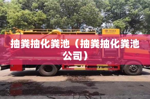 杭州抽糞抽化糞池（抽糞抽化糞池公司）