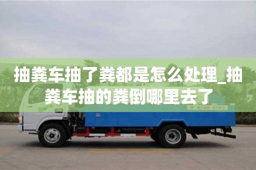 抽糞車抽了糞都是怎么處理_抽糞車抽的糞倒哪里去了