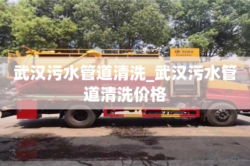 成都武漢污水管道清洗_武漢污水管道清洗價格