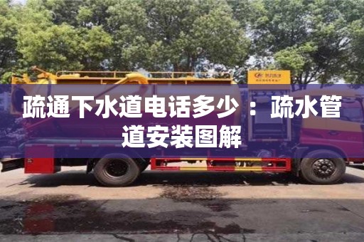 杭州疏通下水道電話多少 ：疏水管道安裝圖解