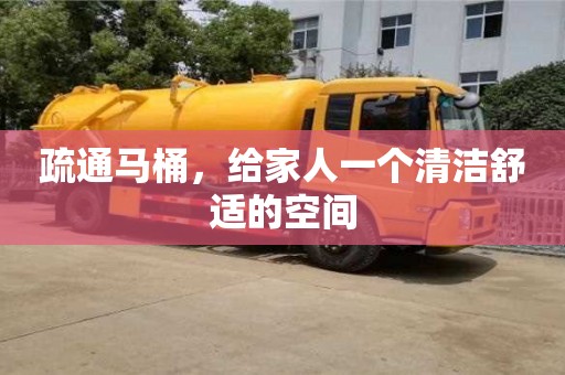 疏通馬桶,給家人一個(gè)清潔舒適的空間 疏通馬桶,給家人一個(gè)清潔舒適的空間