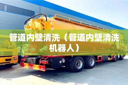 管道內(nèi)壁清洗（管道內(nèi)壁清洗機(jī)器人）