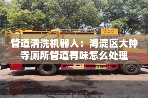 管道清洗機器人：海淀區大鐘寺廁所管道有味怎么處理