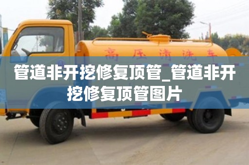 成都管道非開挖修復(fù)頂管_管道非開挖修復(fù)頂管圖片