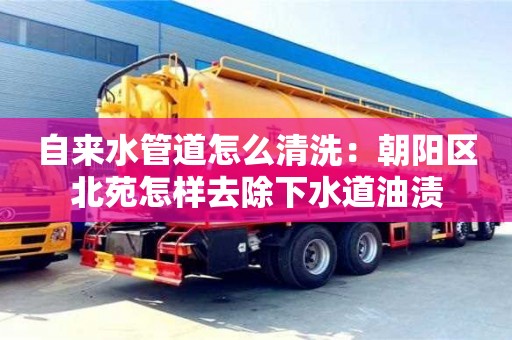 杭州自來水管道怎么清洗：朝陽區(qū)北苑怎樣去除下水道油漬