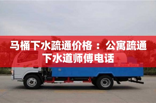杭州馬桶下水疏通價格 ：公寓疏通下水道師傅電話